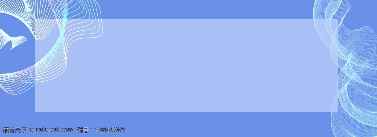 科技 矢量 线条 banner 背景 蓝色 不规则 简约