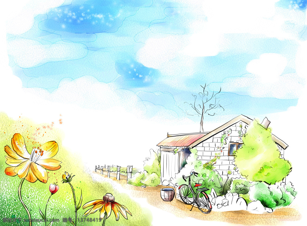 墙体彩绘背景 绘画 插画 家装 电视背景墙 背景墙 室内设计 中国画 水墨画 家装设计 背景墙设计 涂鸦 装潢 室内装饰 装修效果图 室内背景墙 文化艺术 绘画书法