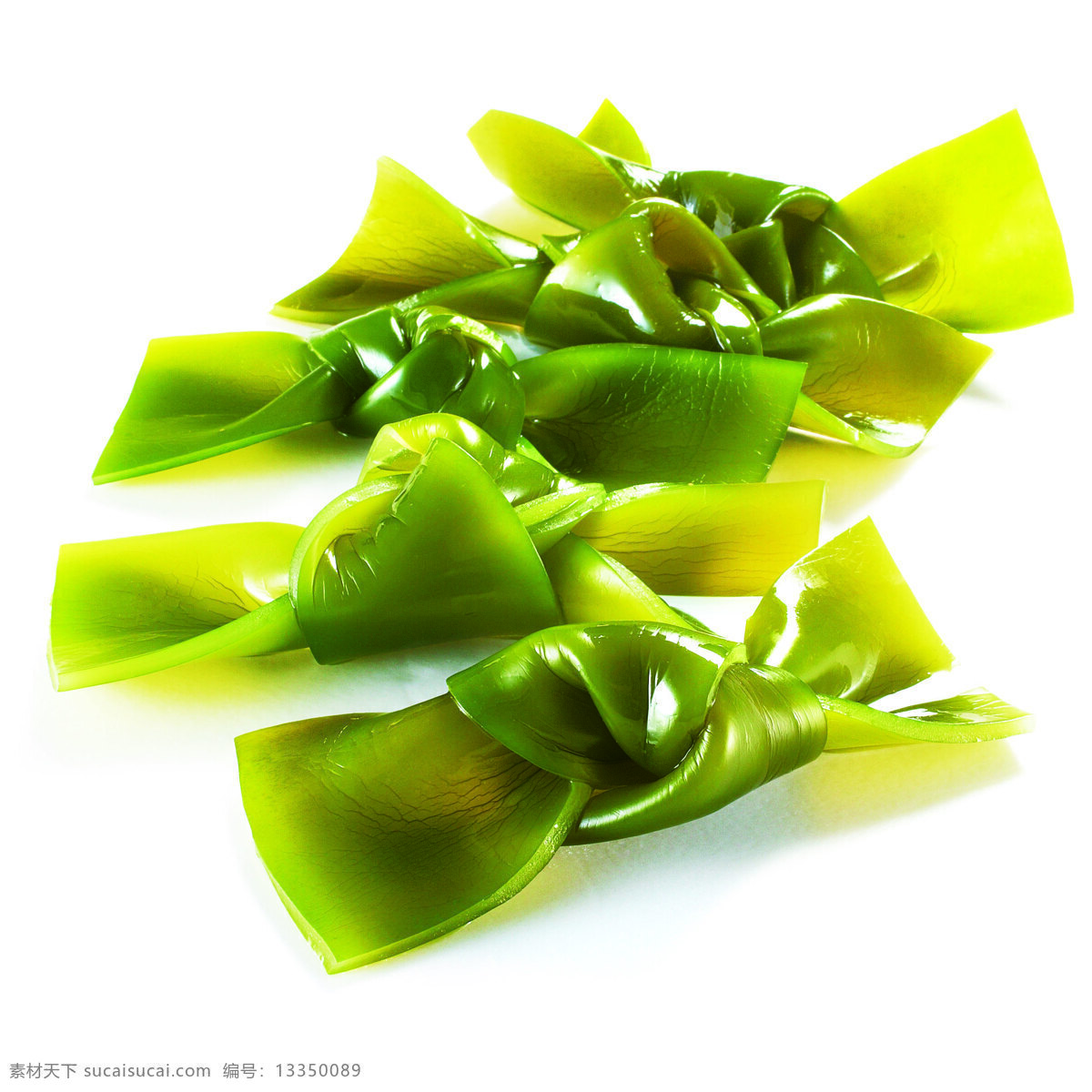 海带结 海带 菜类 蔬菜 生物世界