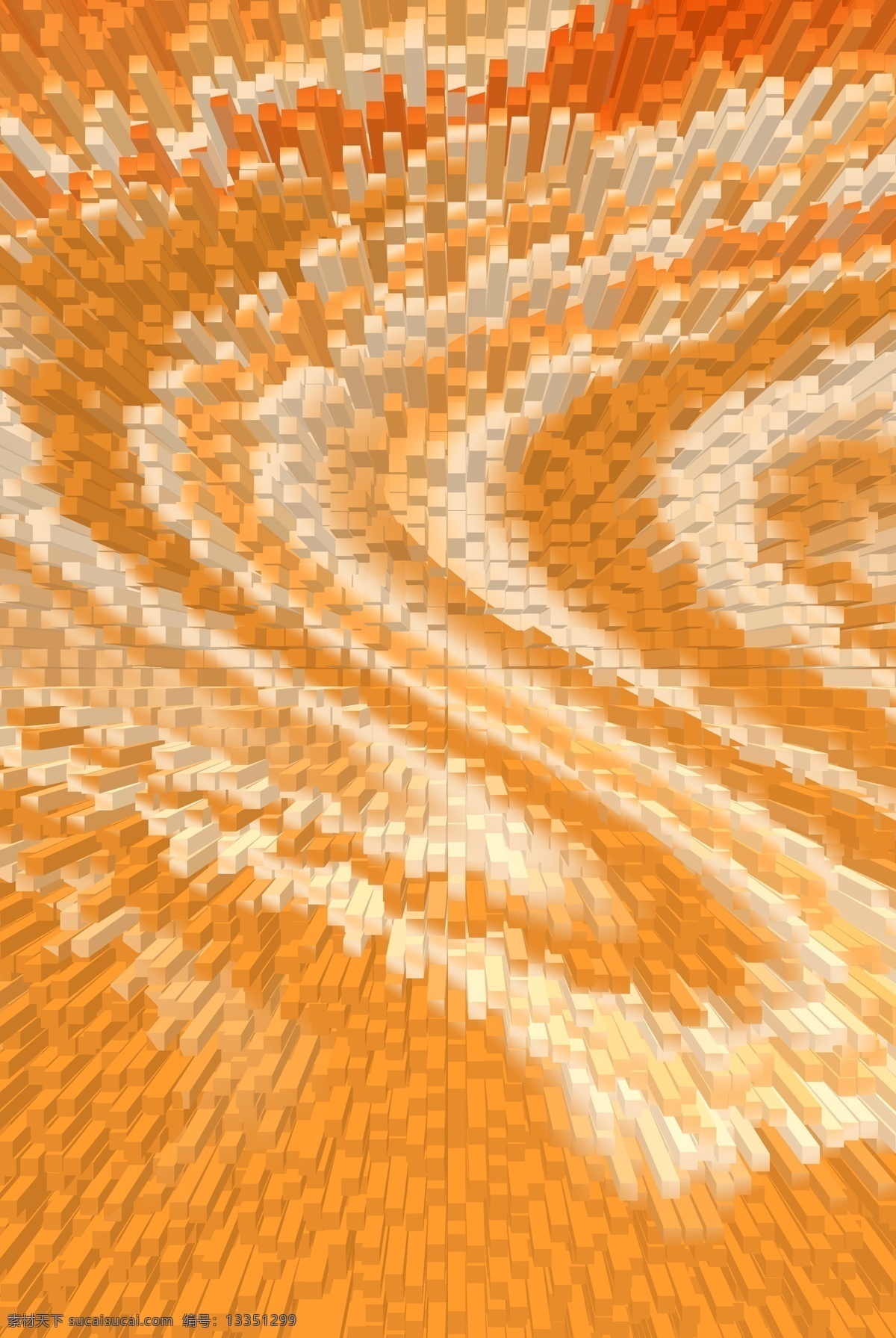 珊瑚 橙 大气 立体 3d 背景 柱体 几何 3d立体 珊瑚橙 质感 纹理 商务 抽象 科技