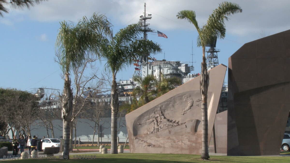 圣迭戈 海军 纪念 港 股票 视频 船 sd 航空母舰 景观 视频免费下载 直升机 战争和军事 b卷 公共领域 权利明确 加利福尼亚 ca 海军基地 飞行甲板 flghter 飞机 美国海军 其他视频