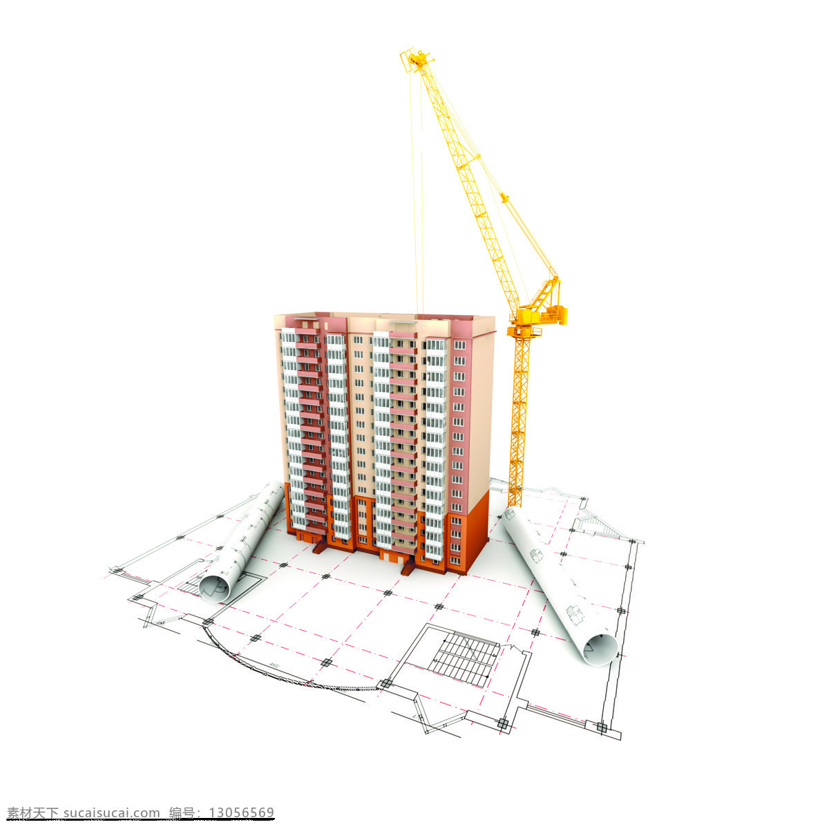 图纸 上 楼房 房地产 建筑 建筑背景 效果图 房地产名片 底纹背景 立体背景 建筑设计 环境家居