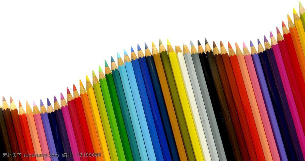 彩色 蜡笔 背景 彩色蜡笔背景 彩色铅笔背景 画笔 铅笔 文具 学习用品 办公学习 生活百科