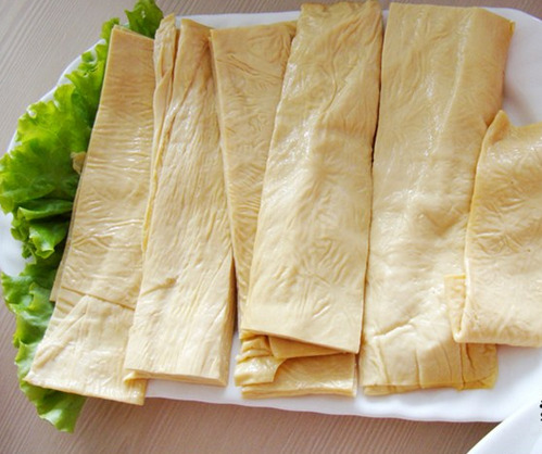 豆油皮 豆皮 豆腐皮 碗 摄影图 高清图
