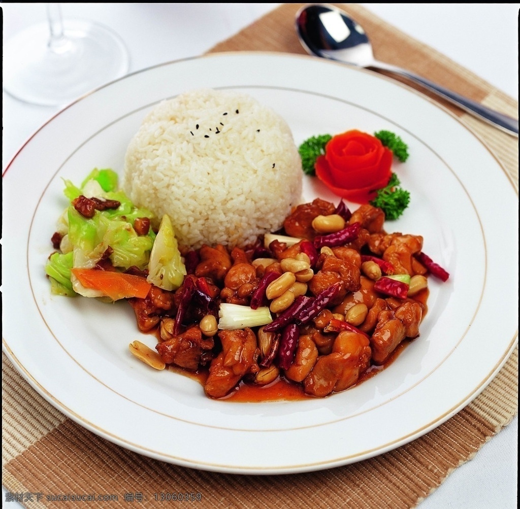 宫爆鸡丁 宫保鸡丁 鸡丁 川菜 传统美食 炒鸡丁 爆鸡丁 家常菜 特色菜 热菜 传统菜 花生 香辣鸡丁 麻辣鸡丁 爆炒鸡丁 餐饮美食 高清菜谱用图
