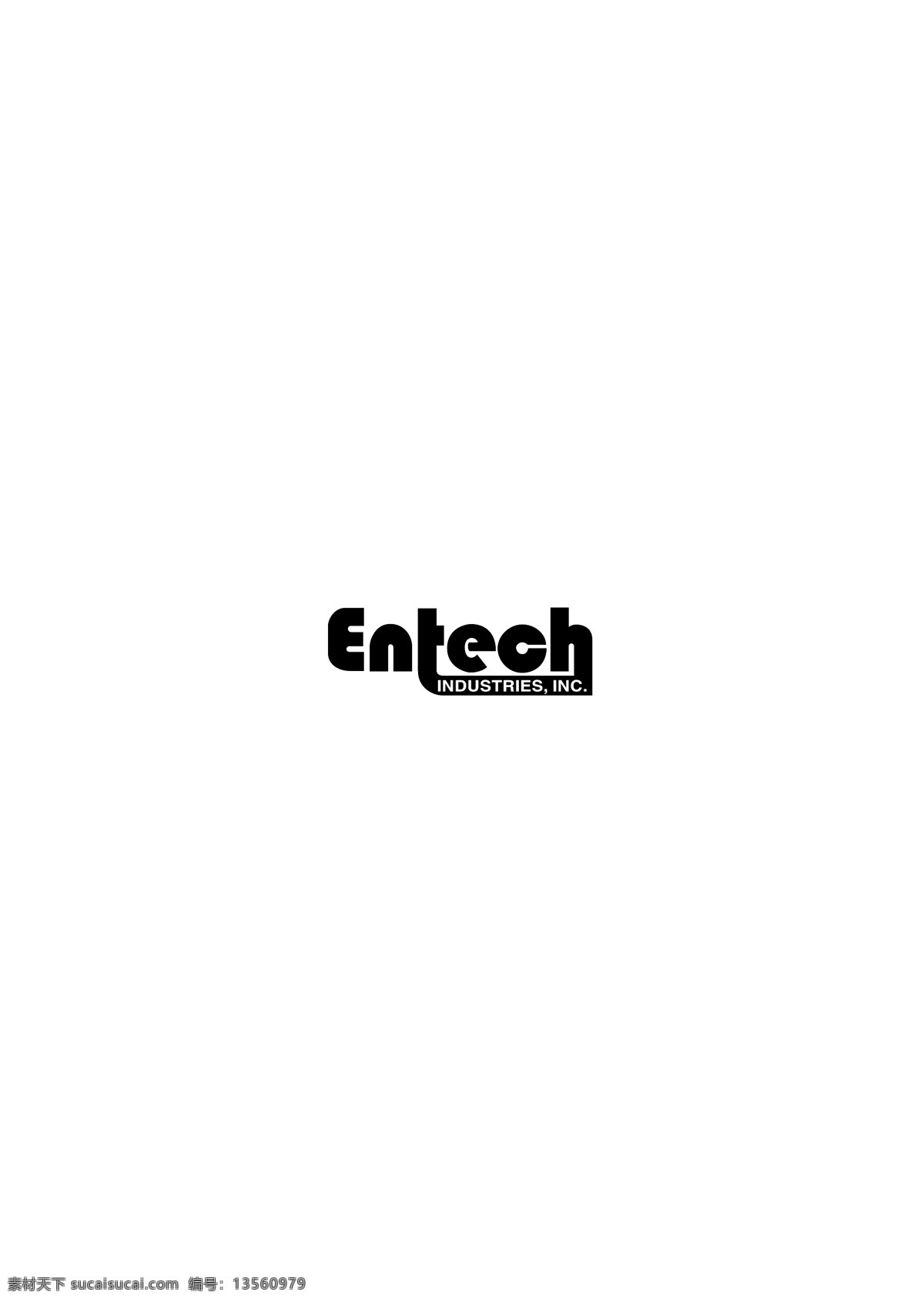 entechindustries logo 设计欣赏 加工业 标志 标志设计 欣赏 矢量下载 网页矢量 商业矢量 logo大全 红色