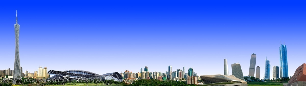 广州 高楼大厦 分层 背景 高楼 大厦 大楼 远景 图 广州塔 广州标志 广州代表 中信 景色 大气 排版