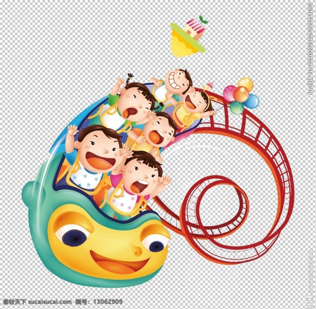 儿童节元素 游乐场 免抠 游玩 玩乐 幼儿 欢乐 滑滑梯 气球 手绘 绘画 免抠元素 卡通人物 过山山 旋转木马 快乐儿童 共享背景
