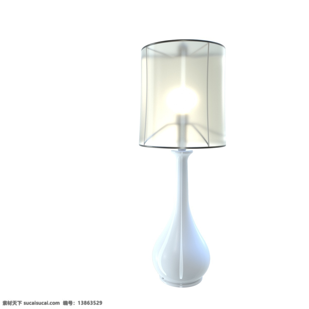 3d 写实 发光 台灯 c4d 仿真 灯泡 走廊灯 墙壁灯 卧室灯 暖光灯 照明设备 照明 灯罩 电棒 节能灯 玻璃
