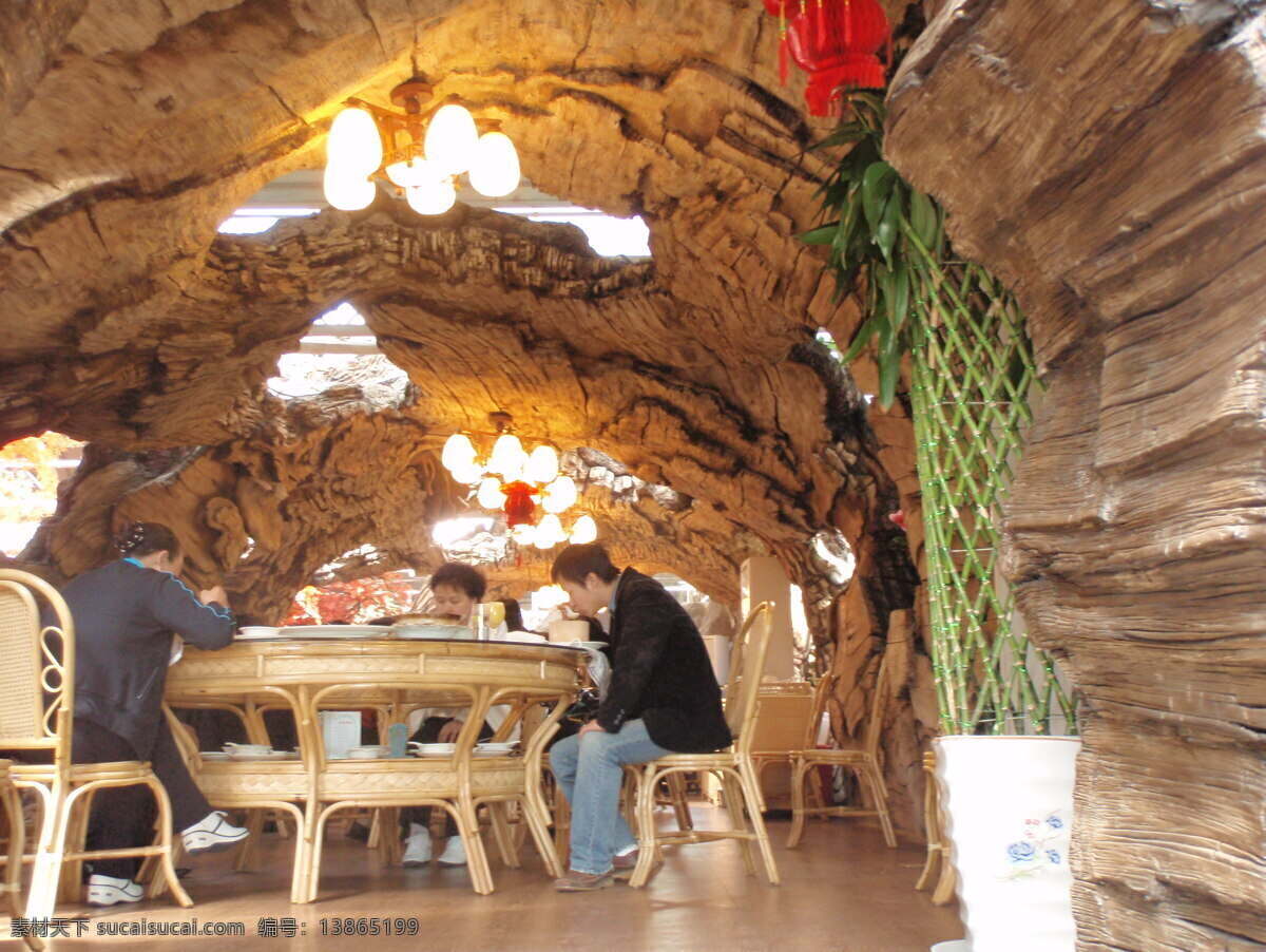 生态园林 生态酒店 酒店内景 花藤 溶洞 摄影图片 旅游摄影 国内旅游