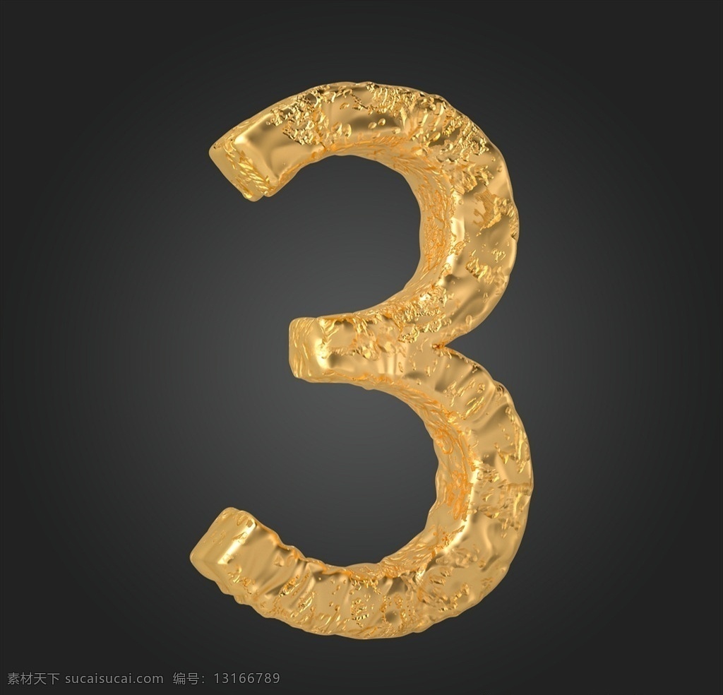 金属 质感 倒计时 周年庆 数字 倒计时数字3 3周年庆 立体数字 金属数字 立体 字母 3d设计 c4d