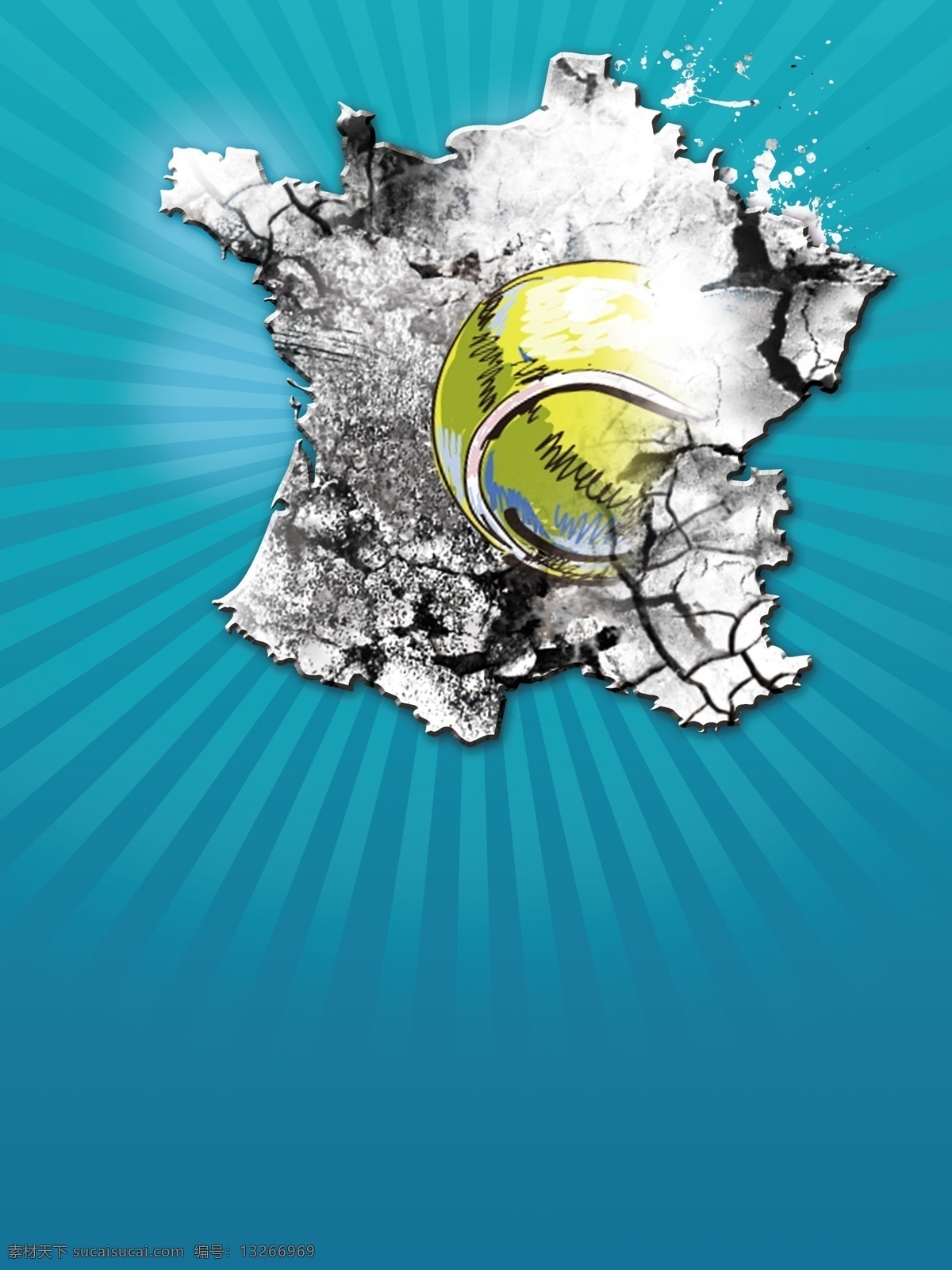 清新 法国 网球 公开赛 背景 开幕 网球背景 比赛背景 扁平背景 加油 公开赛背景 助威