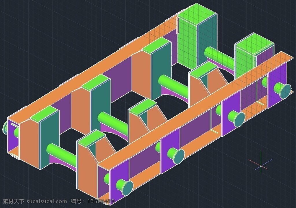 发动机 基础 海洋 3d模型素材 其他3d模型