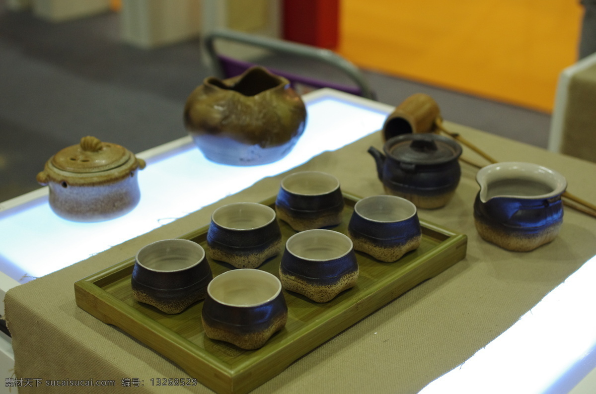 茶具免费下载 茶具 茶文化 禅意 文化艺术 展览图 宗教用品 装饰素材 展示设计