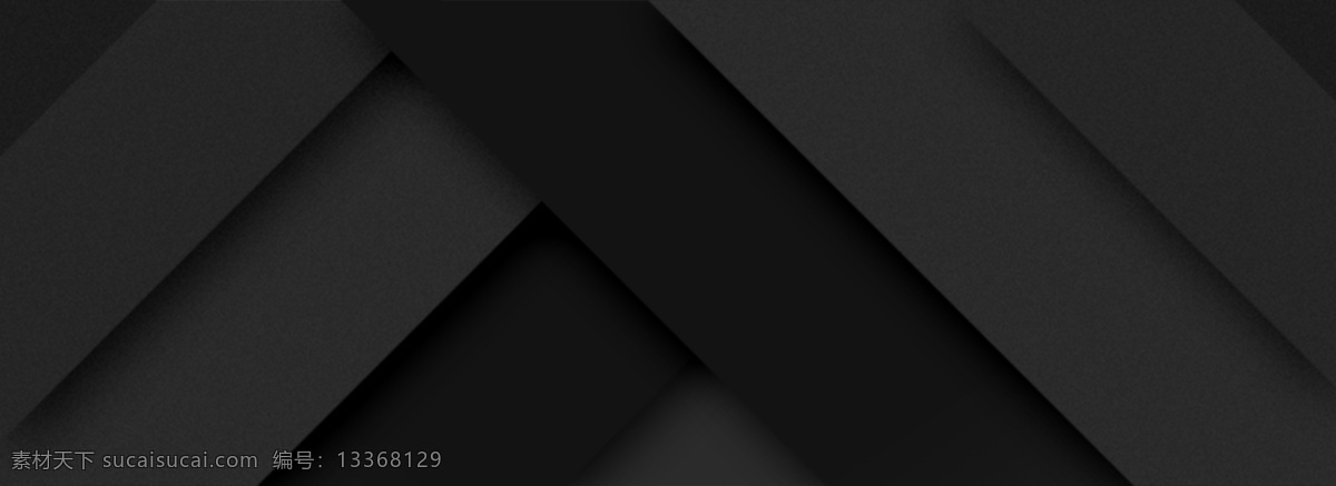 黑色 剪纸 banner 叠加 简约 渐变 大气 折痕 质感