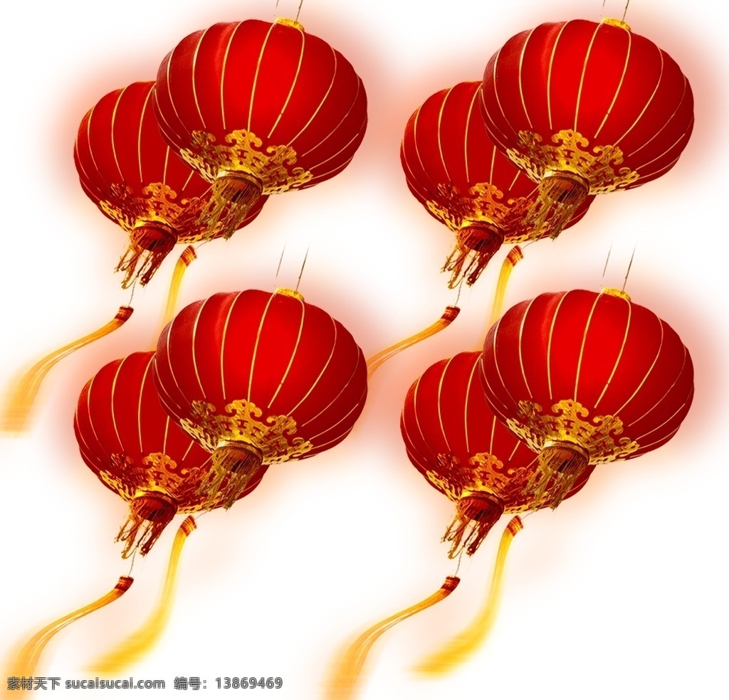 灯笼分层素材 灯笼 分层素材 红灯笼 装饰素材 灯