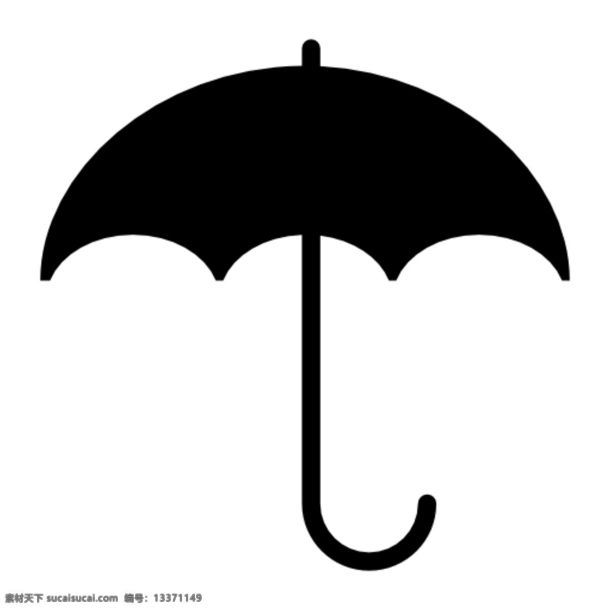 雨伞图片 雨伞 标志 图标 雨伞剪影
