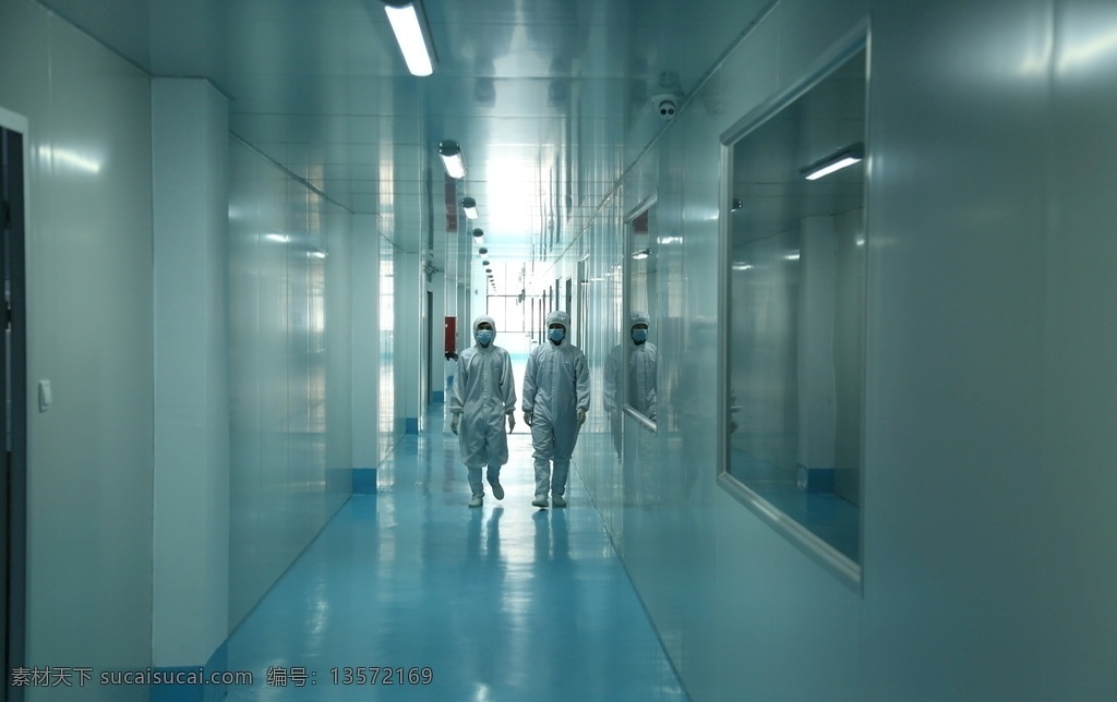 工厂 车间 走廊 参观 通道 科技 参观通道 现代科技 工业生产