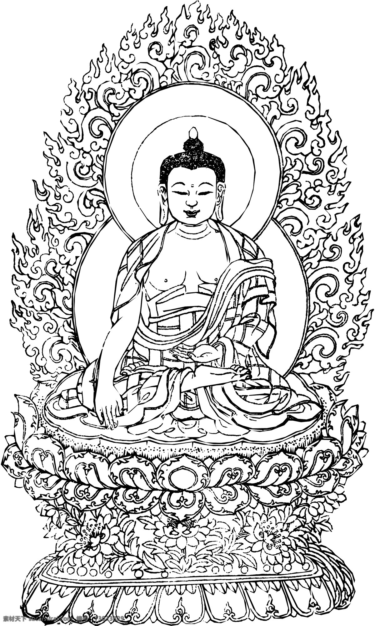 古版画 教化类 人物画 矢量 格式 eps格式 设计素材 古版画篇 版画专辑 矢量图库 白色