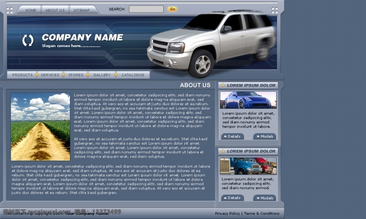 汽车内饰 企业 网页模板 汽车装饰素材 汽车 网页 模版 网页素材
