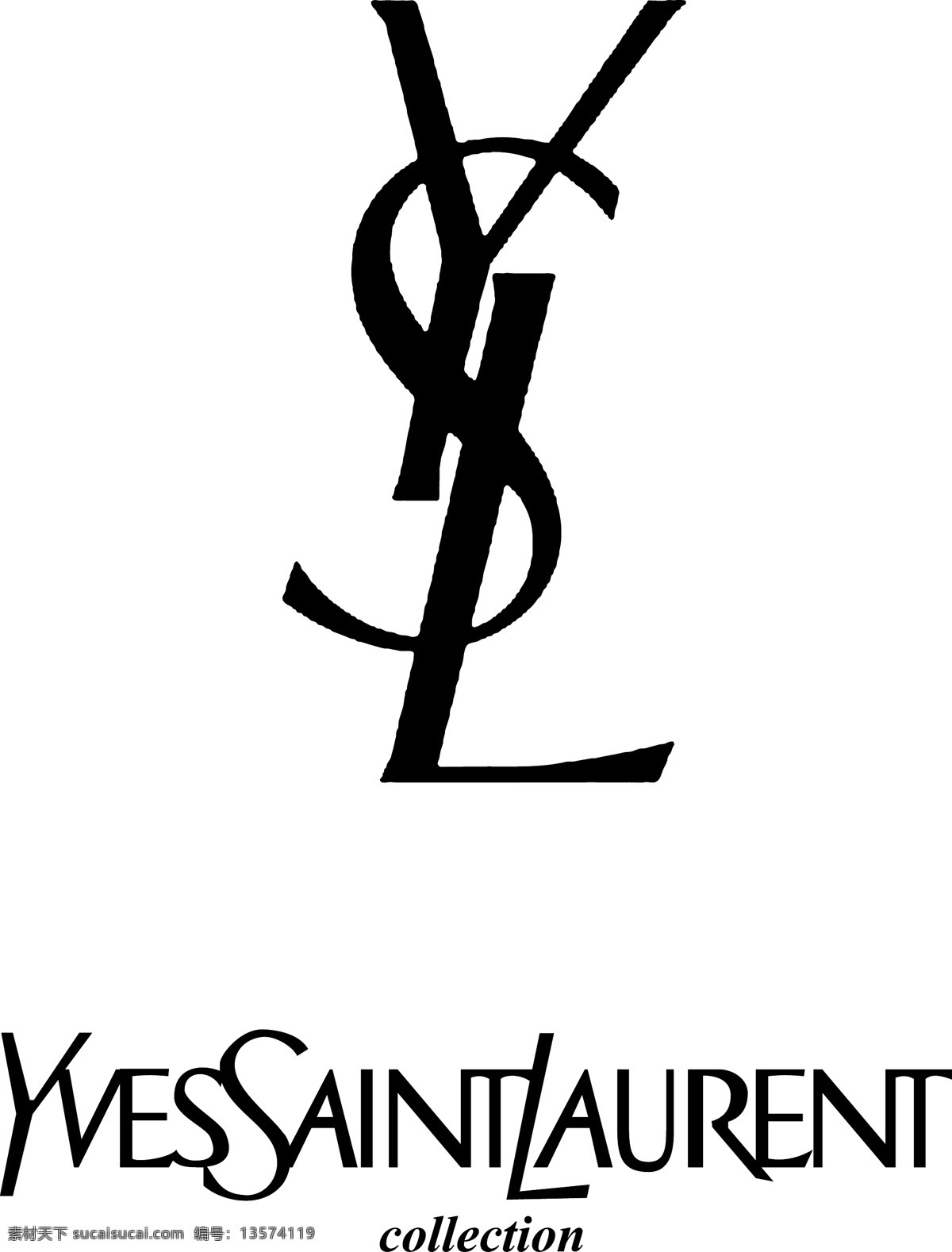 ysl 圣罗兰 标志 圣罗兰标志 yves saint laurent 企业 logo 标识标志图标 矢量
