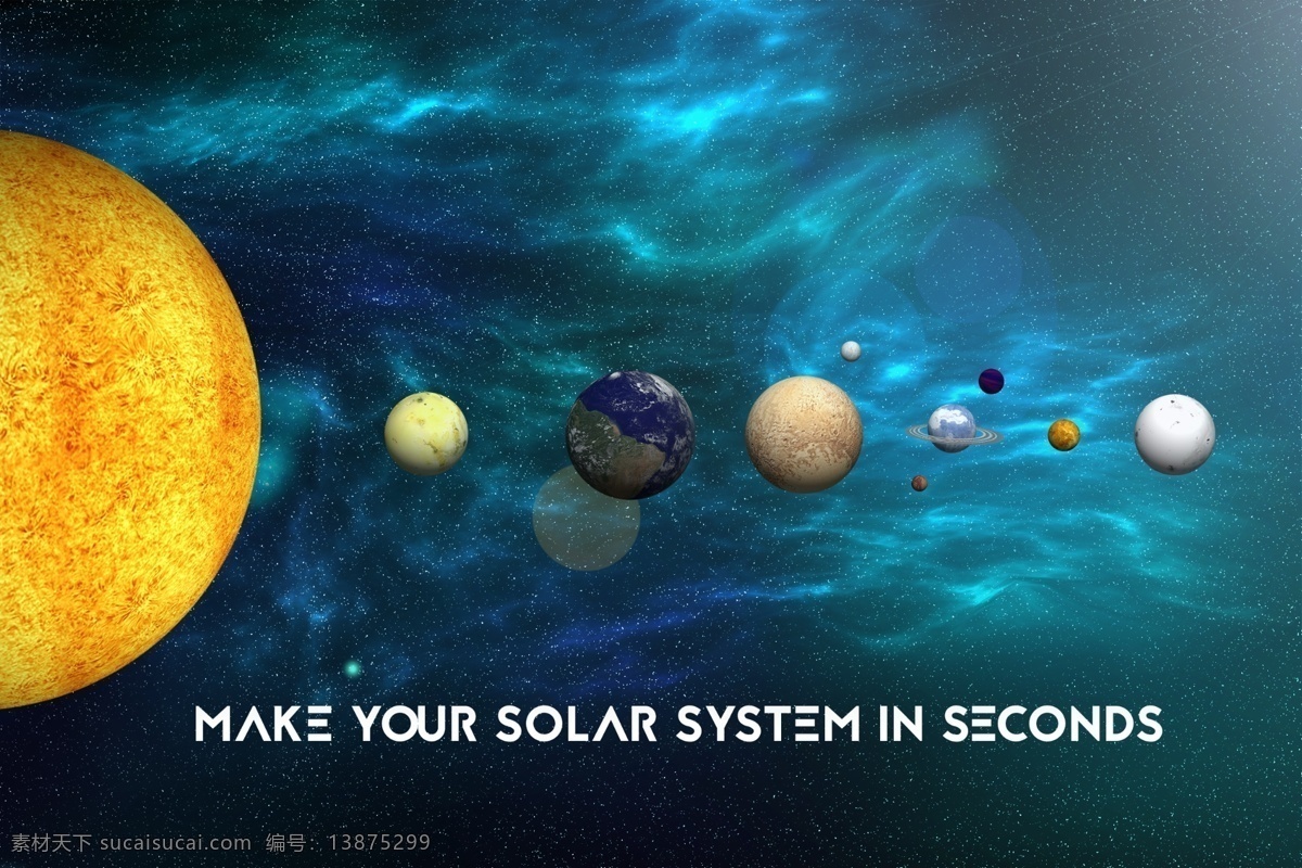 太阳系 banner 美丽 星空 背景 地球 火星 金星 美丽星空 木星 水星 太阳 土星 星空背景 行星 月球