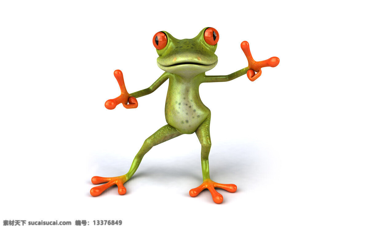 3d 青蛙 青蛙图片 青蛙王子图片 青蛙跳水 生物世界