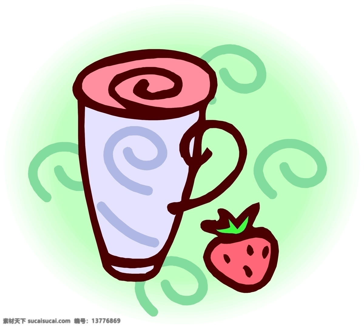 杯 杯子图片 草莓 其他矢量图 矢量素材 矢量素材库 矢量 矢量素材下载 矢量图 杯子创意图片