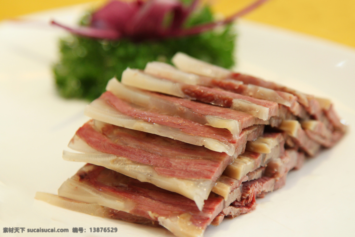 水晶肴肉 精品冷菜 传统美食 餐饮美食