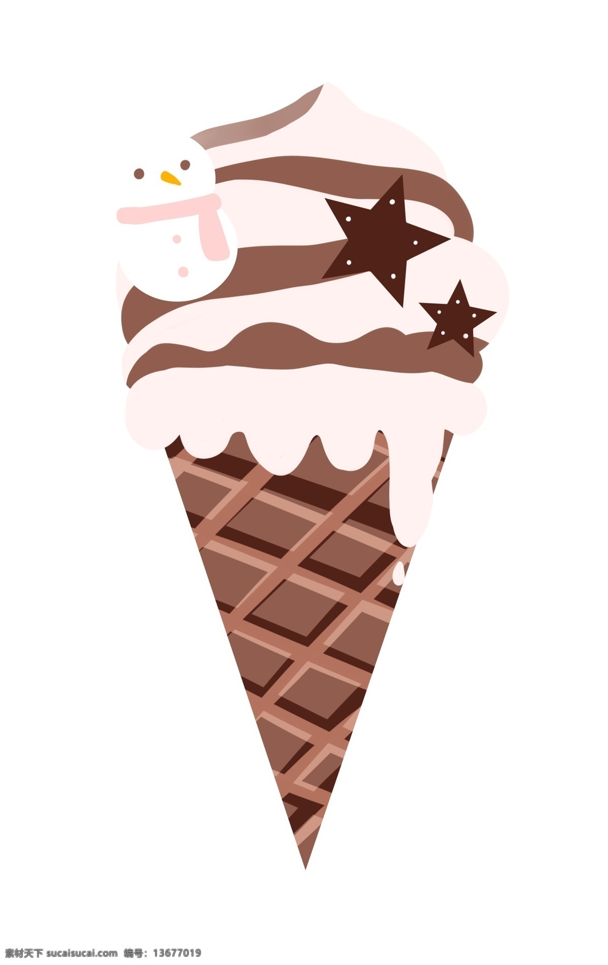 巧克力 蛋 筒 冰淇淋 零食 小吃