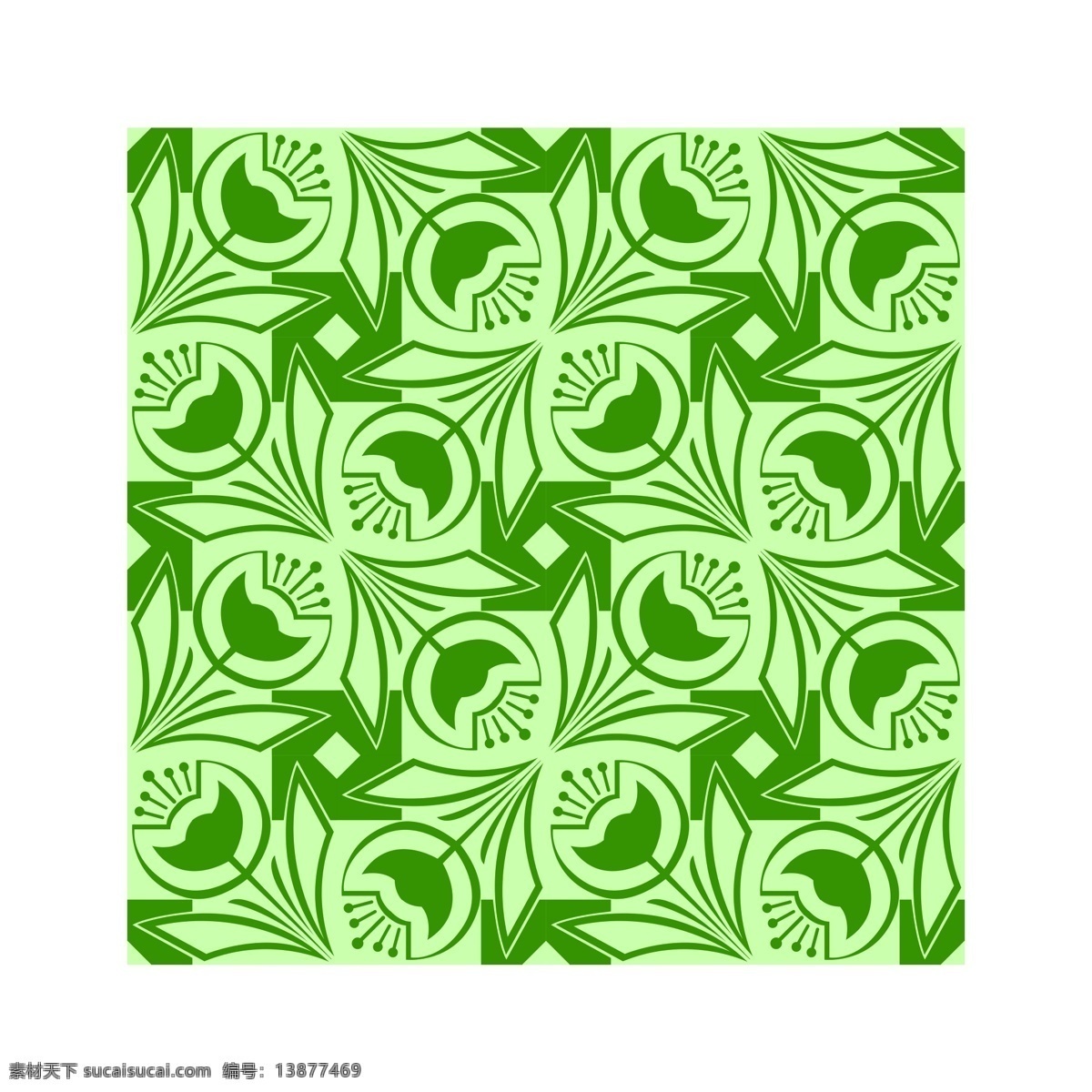绿色植物 花纹 底纹 商用 绿色 植物花纹 图案 四方连续