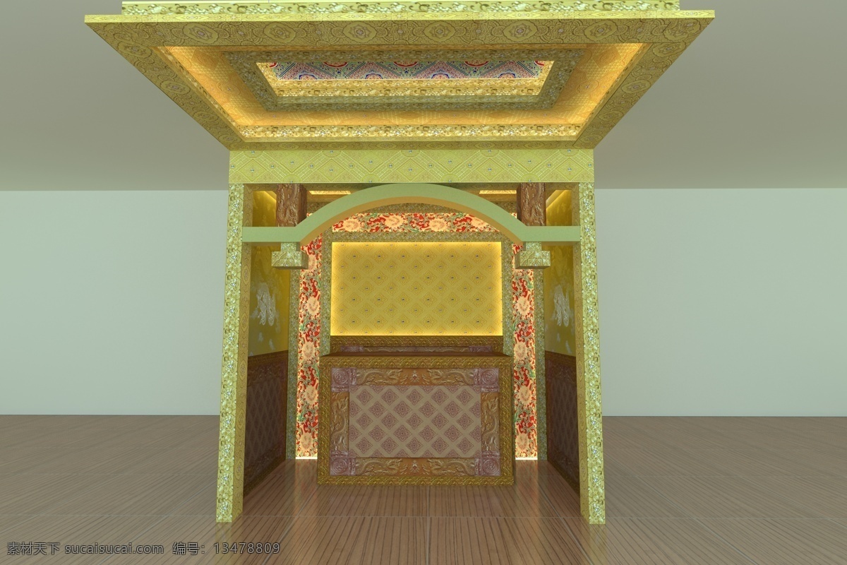 3d设计 3d作品 彩绘 祠堂设计 灯光设计 柱子 祠堂 神龛 装修 效果图 设计素材 模板下载 祠堂神龛装修 古建筑吊顶 拱券 雀替 暗藏灯设计 贴金 家居装饰素材 灯饰素材