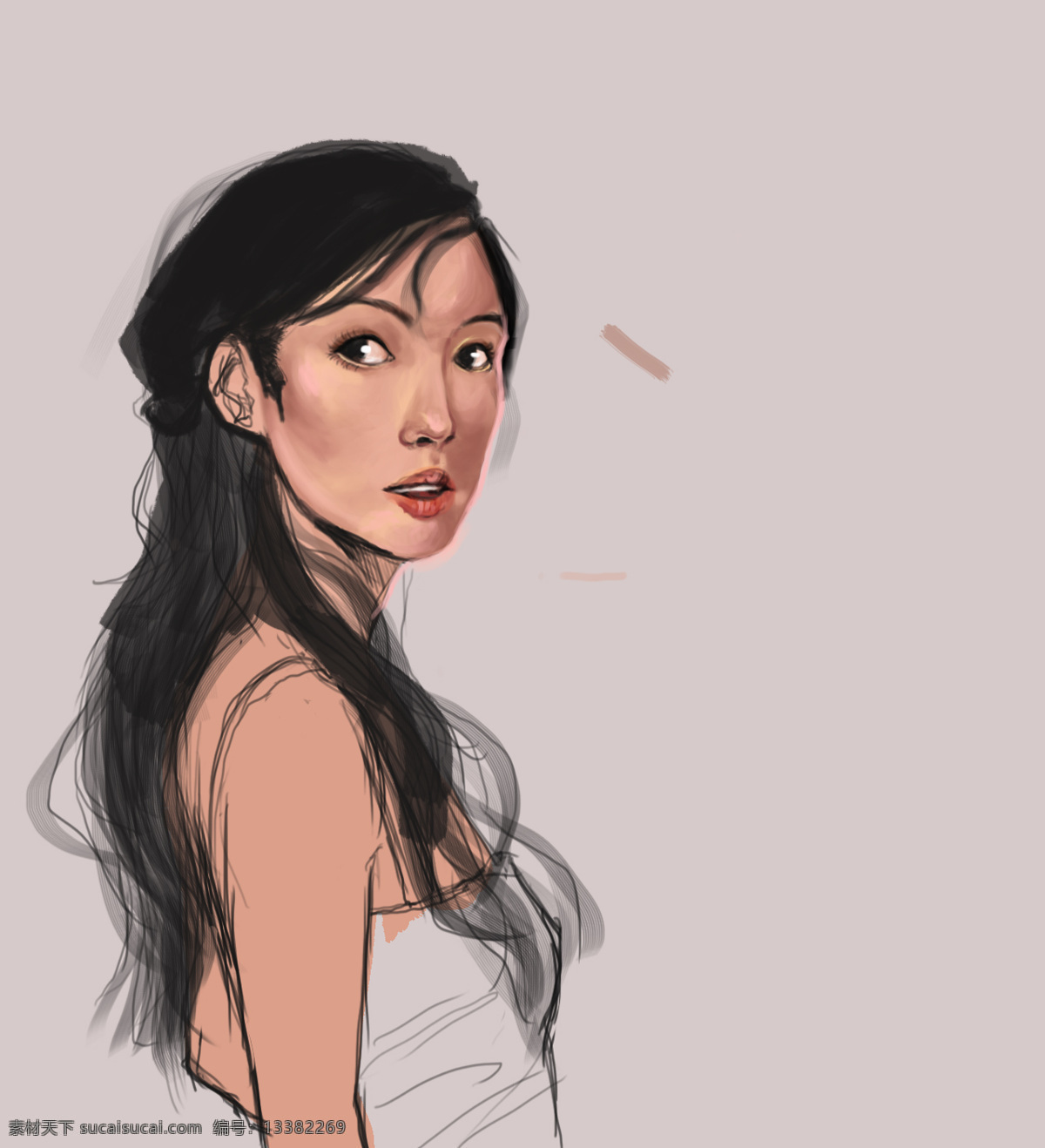 绘画 实践 wip ps笔刷