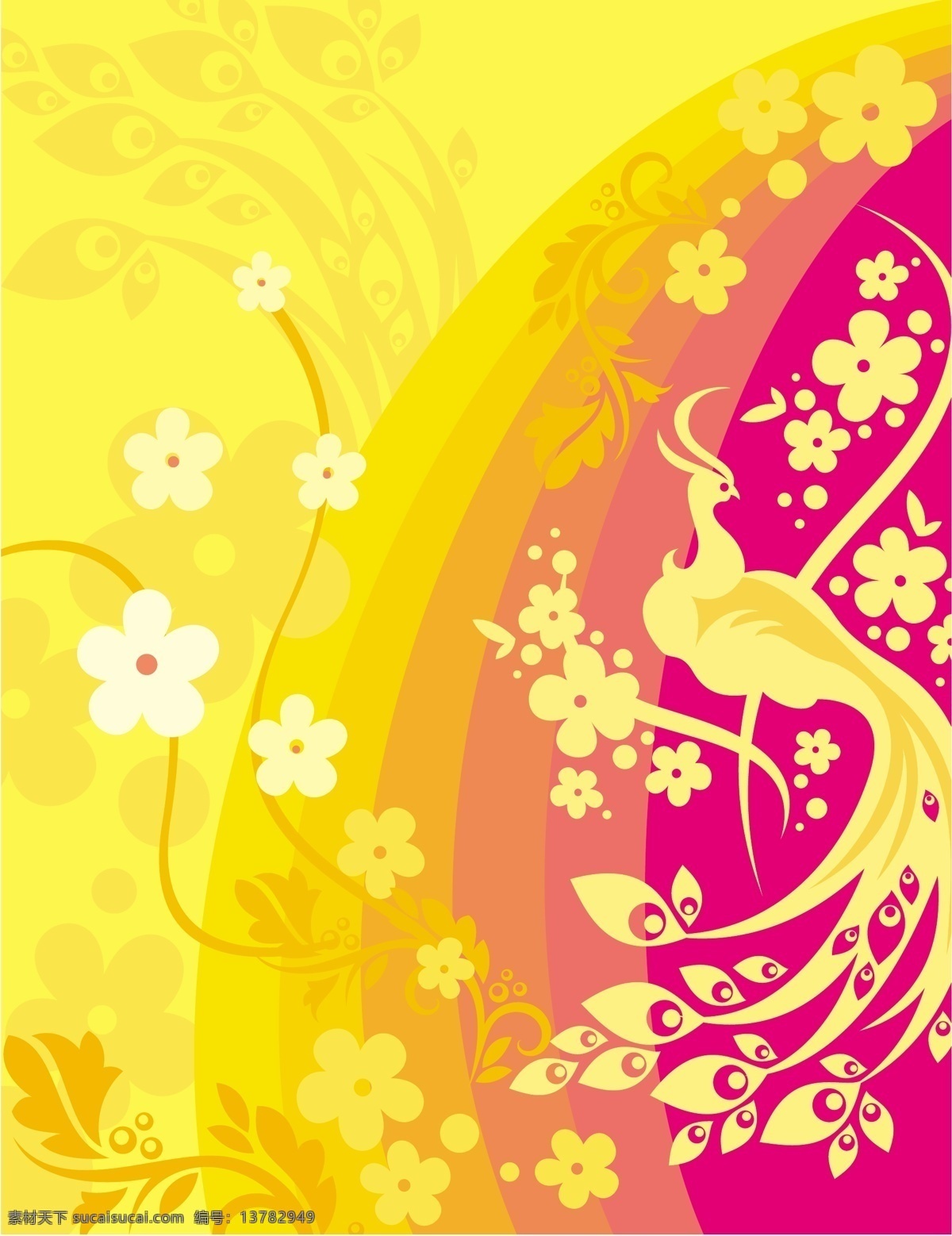 凤凰 花纹 矢量图 其他矢量图