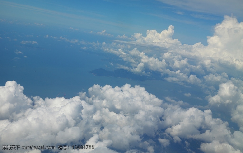 云层景观 云 天空 蓝天 云海 浮云 青空 自然风景 自然景观