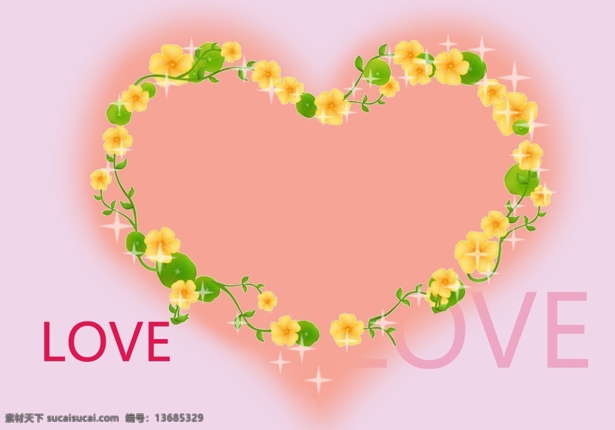 爱 爱心 花 花环 梦幻 梦幻童话 摄影模板 童话 相框 模板 模板下载 相框模板 星光 叶子 源文件 psd源文件 婚纱 儿童 写真 相册