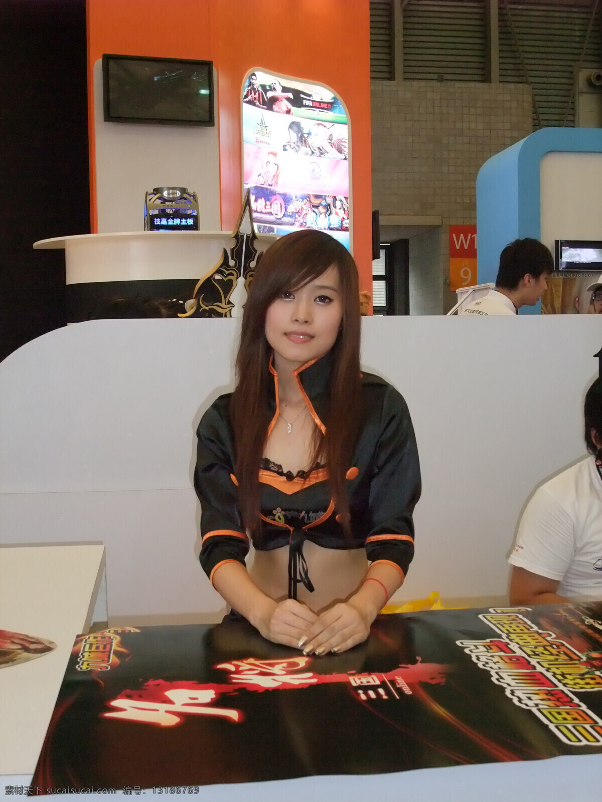 2009 互动 美女 人物图库 数码 玩家 游戏 展览会美女 chinajoy showgirl 娱乐 职业人物 装饰素材 展示设计