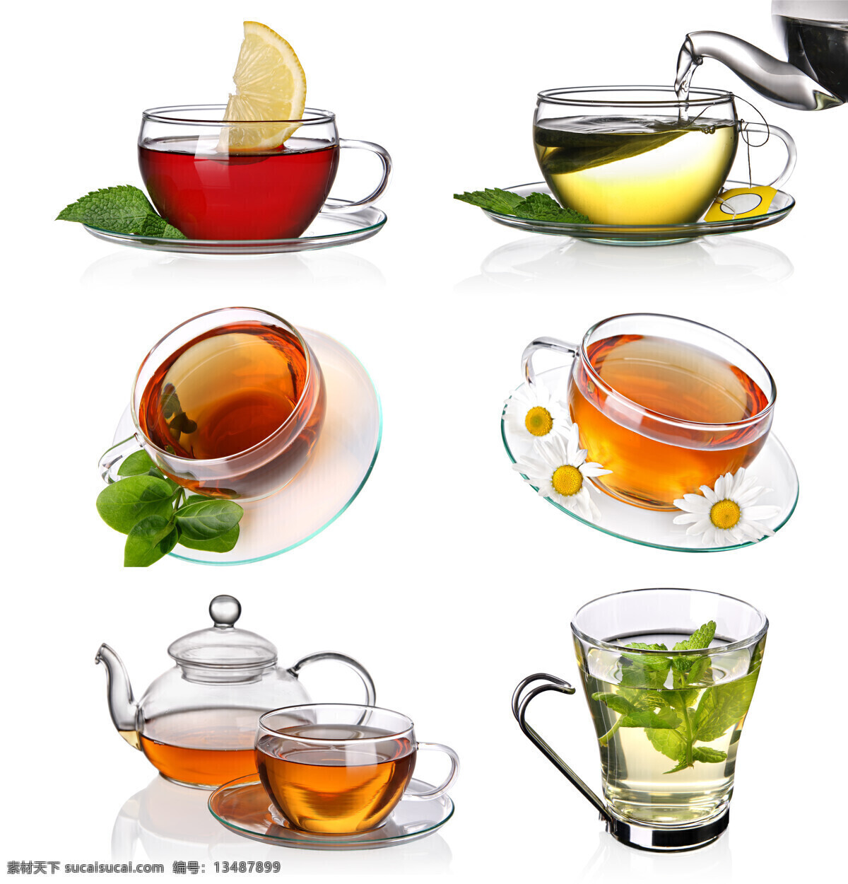 茶高清 茶 茶叶 茶水 泡茶 玻璃杯 茶壶 晶莹剔透 白色