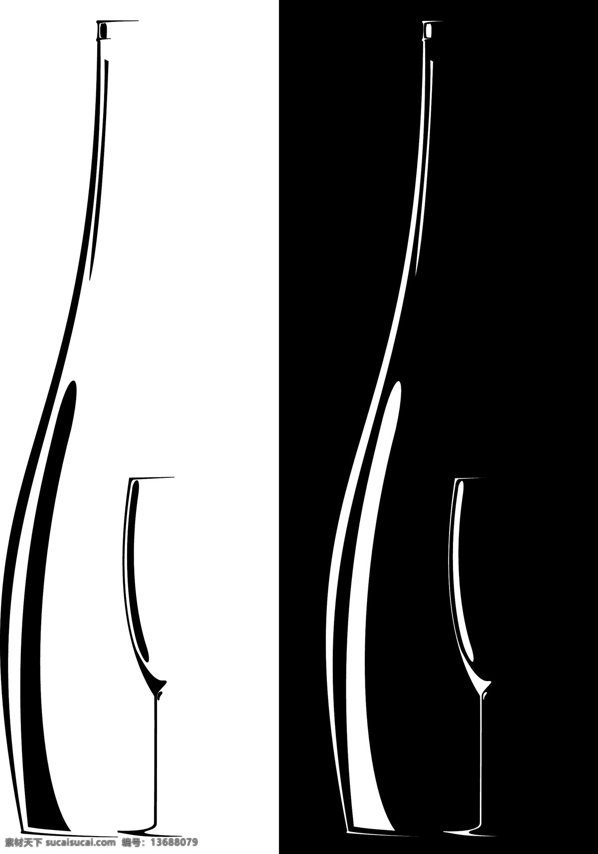创意 酒瓶 矢量 创意酒瓶 文本背景 抽象酒瓶 花纹酒瓶 海报 其他海报设计