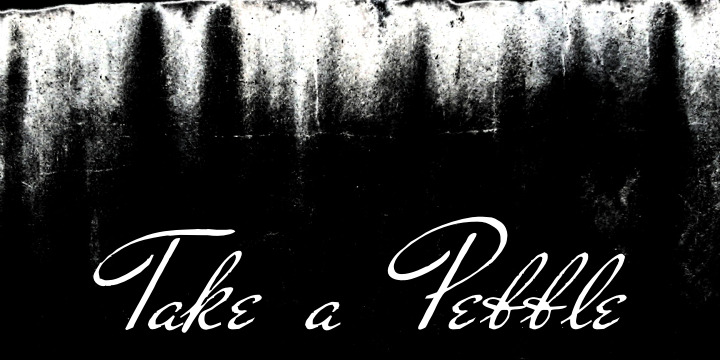 取石子字体 把一块卵石 intellecta 采取 pebble ttf 字体 truetype opentype 后记 eot 光学传递函数 adobe postscript 黑色
