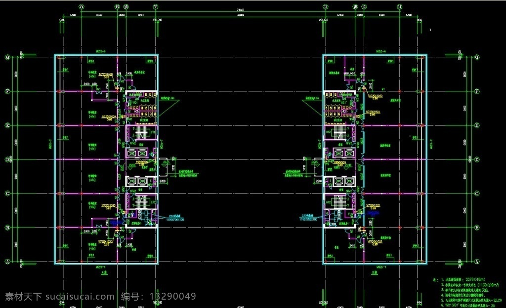 六层平面图 cad dwg 图纸 平面图 装修 装饰 施工图 室内设计 活动中心 青少年 东莞市 图 建筑设计 环境设计 源文件