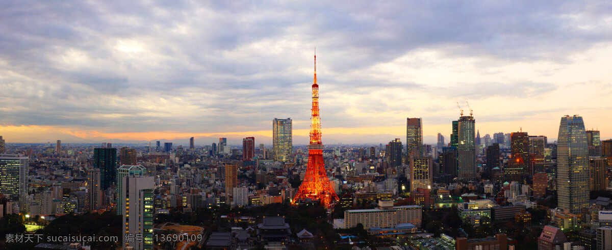 城市建筑景观 埃菲尔铁塔 日本 城市 壮观 高楼大厦 摩天楼 建筑 全景 建筑摄影 建筑园林