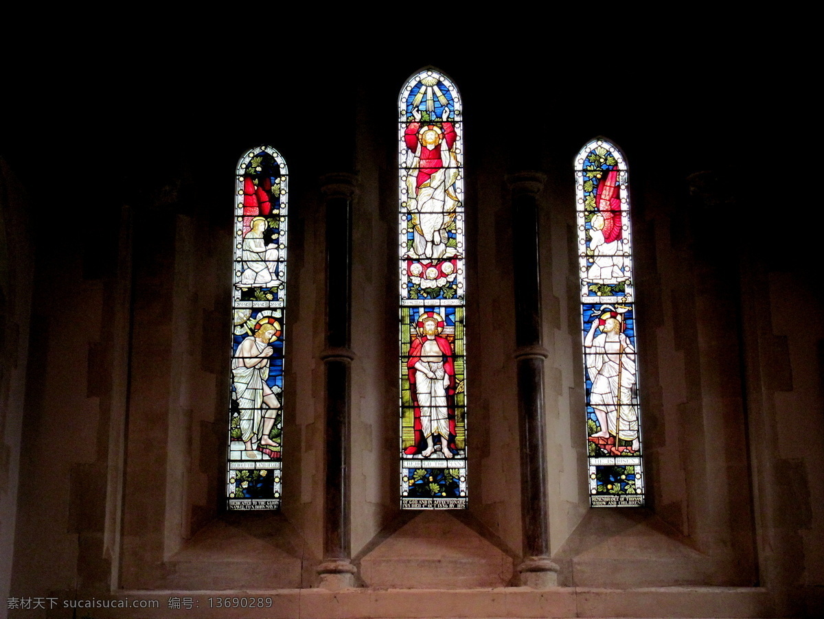 教堂窗户 彩色 拼花 玻璃 教堂 彩色玻璃 窗户 玻璃拼花 建筑 耶稣 天使 宗教 建筑摄影 建筑园林