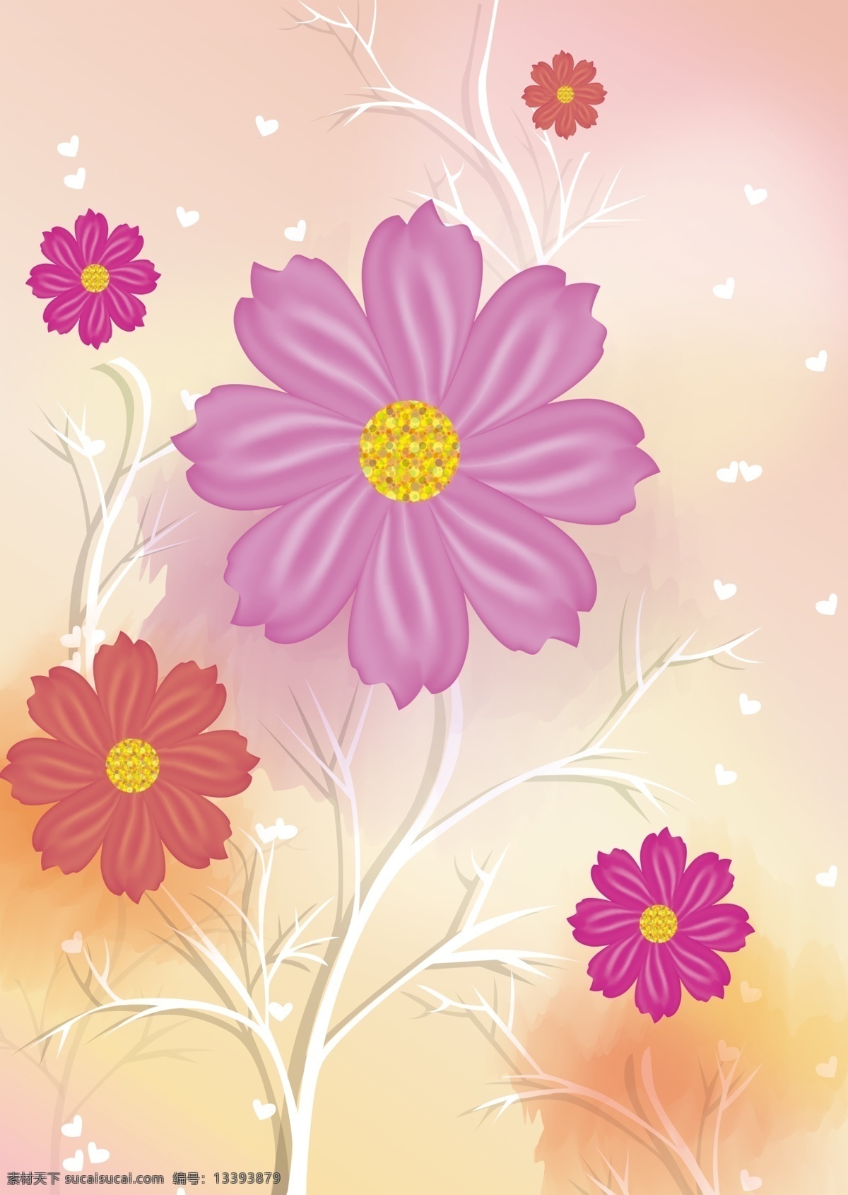 分层 白花 隔断门 红花 黄花 绿色 梦幻 平开门 移门图案 移门 紫花 圆圈 线条 晶彩移门 源文件 家居装饰素材