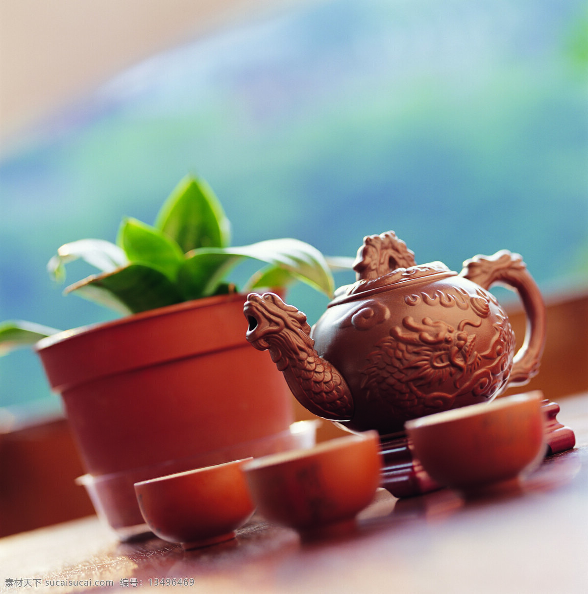 茶壶 咖啡和茶 设计图库