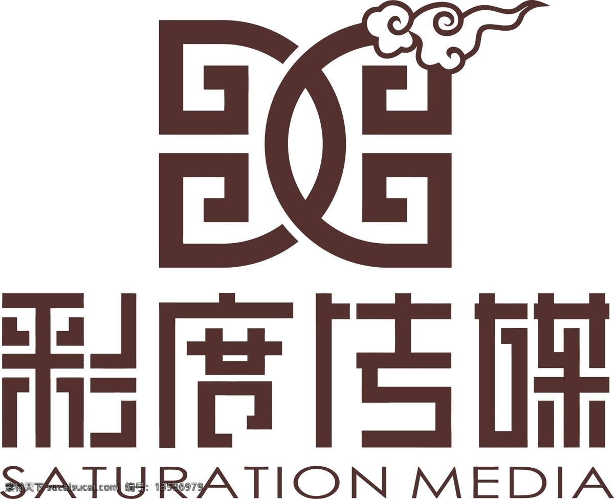 彩 度 传媒 logo 彩度 传媒logo 彩度图标 标志 彩度标志 传媒标志 中式标志 云 标志logo 标志图标 企业