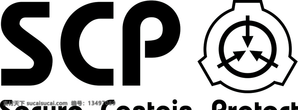 scp 基金会 logo 超自然现象 超自然