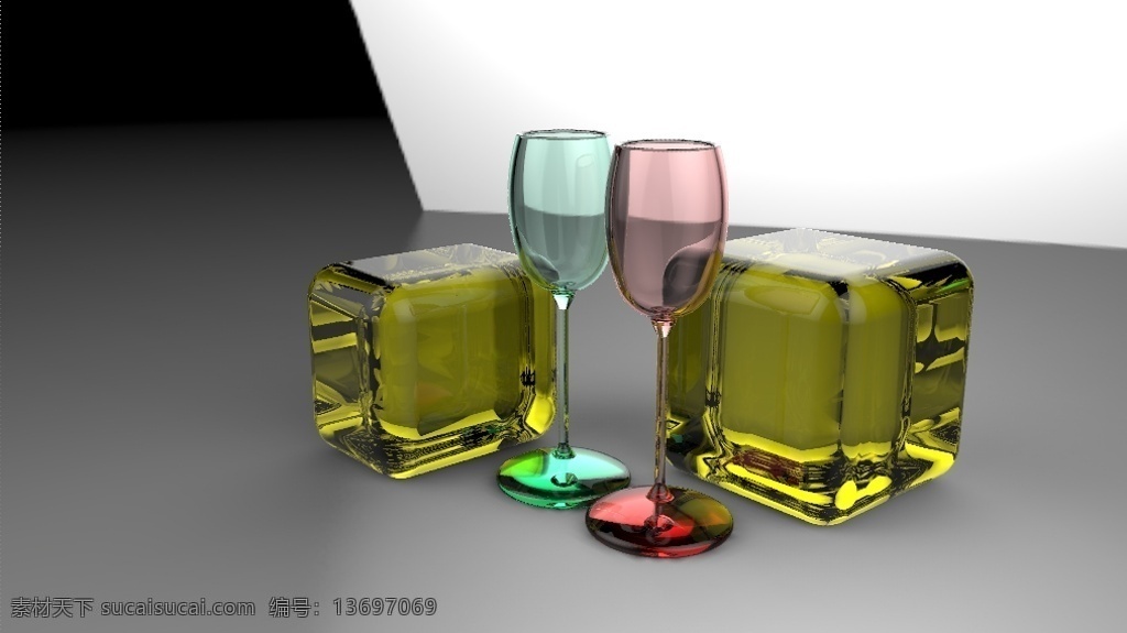 透明 冰块 酒杯 玻璃 酒 标准 白色