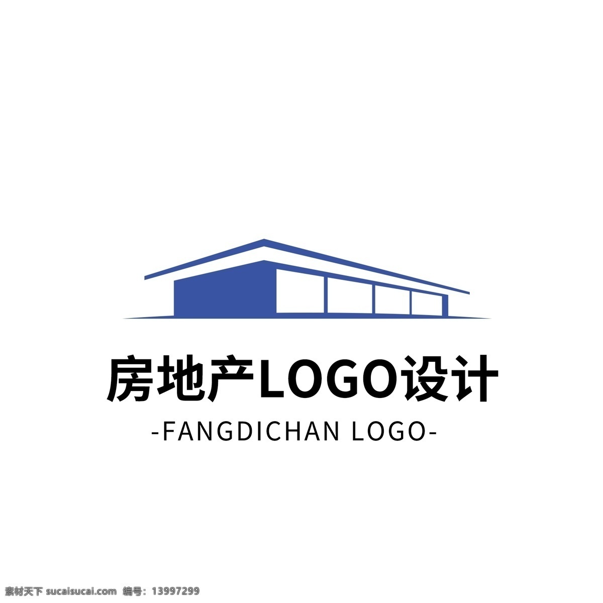 简约 大气 创意 房地产 logo 标志设计 标志