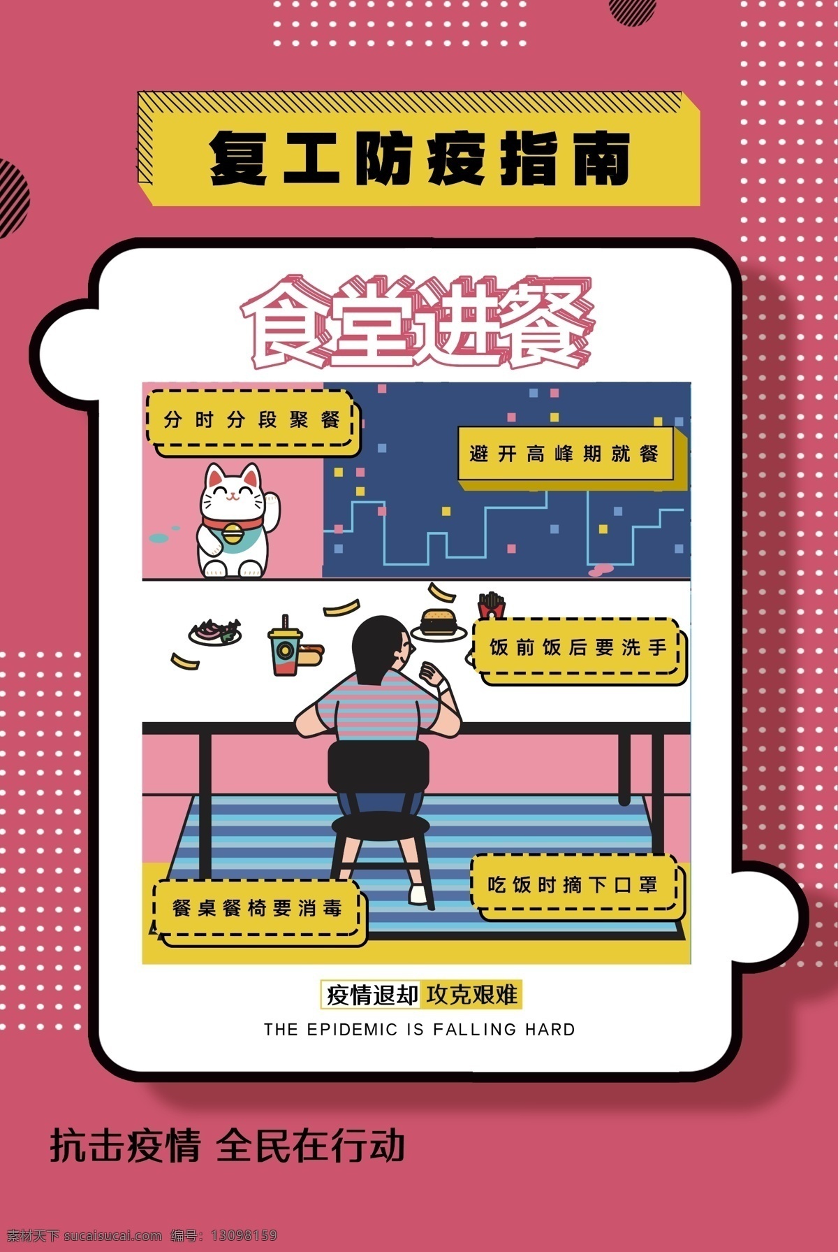 复工防疫指南 珍惜粮食 营养 文明用餐 新鲜 礼让 自觉 卫生 珍惜粮食宣传 珍惜粮食墙画 爱惜粮食 粮食展板 粮食海报 粮食 粮食宣传 节约粮食 稻谷 勤俭节约 节约 光盘行动 厉行勤俭节约 反对铺张浪费 食堂标语 企业食堂 学校食堂 饮食文化 食堂文化展板 食堂文化 餐厅展板 饭店展板